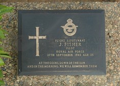 Taukkyan War Cemetery - FISHER, JOHN